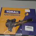 4PCS UF540 Ignition Coils + 4PCS Iridium Spark Plugs Ignition Coils Pack Fits for 2006-2013 3, 2006-2013 6, 2010-2012 CX-7 2.0L, Coil Pack Set Replace OE 90083 6M8G-12A366