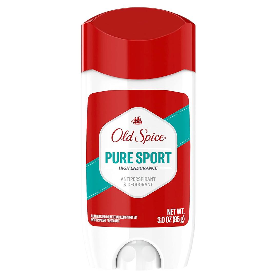 Old Spice High Endurance Antiperspirant and Deodorant for Men Pure Sport 3 Oz (Pack of 2)