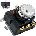 Upgraded WE04X25280 234D2377P005 Dryer Timer Compatible with GE Hotpoint Dryer Timer Replacement, TMD1EM35 Dryer Parts for GTD33EASK0WW GTX22EASK0WW GTX33EASK0WW HTX21EASK0WW