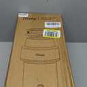 DC Garbage Disposal 3/4 HP Quiet (60dB) with Cord & Dishwasher Hookup for Kitchen Sink Food Waste, 6-Stage Grinding, 3-Bolt, 2700RPM, Continuous Feed, Titanium Stainless Steel, 10-Year Warranty