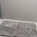 GORILLA GRIP Bath Rug Mat, Thick Soft Absorbent Chenille, Quick Dry Microfiber Mats, Rubber Backing Washable Shower Floor Rugs, Bathmat Runner, US Designed Bathroom Home Decor Accessories 24x17, Grey