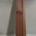 DEZ FURNISHINGS Cordless 2" Signature Faux Wood Blind, 33.5" W x 48" H, Bark Brown