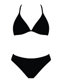 Blooming Jelly Swim Suit Blue, L