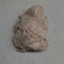 LIBERECOO Round Vinyl Fitted Tablecloth with Flannel Backing Elastic Edge Table Cover Waterproof Stain-Resistant Wipeable Tablcloths Fits 45-56" Round Tables (Cream Wood)