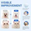 150Pcs Eyes Wipes for Dogs - Tear Stain Remover for Dogs - Dog Eye Cleaner, Eye Debris, Discharge, Mucus Secretions - Eye Wipes for Dogs & cat Eye Wipes (3.2 Extra Large)