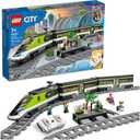 LEGO City Express Passenger Train Set - Remote Controlled Train Toy W/Working Headlights, 2 Coaches & 24 Track Pieces - Building Set Gift Idea for Kids, Boys & Girls, Ages 7+ - 60337