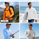 2 x Boladeci Men's UPF 50+ Sun Shirts 1/4 Zip Long Sleeve SPF UV Protection Lightweight Quick Dry Quarter Zip Golf Shirts (Yellow, XL)