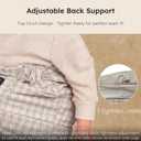 AUYEAZGO Toddler Carrier, Baby Sling Carrier - Premium Cotton, Large Seat & Back Support, Large Pocket, Ideal for 6-48 Months (16-44 lbs), Houndstooth, Regular (XS-4XL)