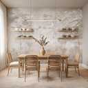 Neutral Forest Peel and Stick Wallpaper Jungle Landscape Mural