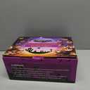 24.2ft Flickering Flame Pathway Halloween Light Decoration Outdoor, C9 String Lights Halloween Decor with Stakes, Waterproof 20 Flicker Lights for Garden, Party, Green Wire