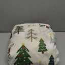 Gogreen Queen Christmas Duvet Cover Floral, Soft & Breathable Microfiber 3 Pieces Queen Bedding Sets, Pattern Queen Comfy Duvet Cover, with Zipper Closure (Christmas Deer)