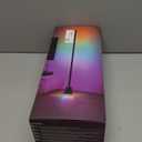 Keepsmile Smart RGB LED Corner Floor Lamp,Bright Tall Standing Lamps with APP and Remote,Modern Floor Lamp with Music Sync and 16 Million Colors, Ambient Lighting for Living Room Matte Black 2 Pack