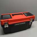 CRAFTSMAN Tool Box, Lockable 20-inch with Removable Tray and Small Parts Storage (CMST20901)