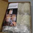 6 Pack Acrylic Flickering Flameless Candles with Remote, 2"X4" Candles Battery Operated, Flickering LED Warm Glow Tealight for Home Decor, with 4 Timers 100+Hours + 2 Lighting Modes, Included Battery