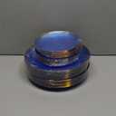 SUT 100Pcs Clear Plastic Plates, Hammered Plates Disposable Heavy Duty, Clear Disposable Plates With Gold Rim, Fancy Plastic plates Include 50 Dinner plate and 50 Dessert plate for Wedding