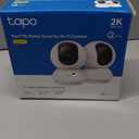 Tapo 2K Pan/Tilt Security Camera for Baby Monitor, Dog Camera w/Motion Detection, 2-Way Audio Siren, Night Vision, Cloud&SD Card Storage, Works w/Alexa & Google Assistant, 2-Pack (Tapo C210P2)