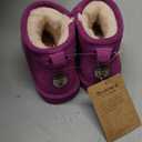 BEARPAW Shorty Youth Ankle Boot | Comfortable & Durable Slip-On Winter Boot for Kids, Multiple Colors & Sizes 1