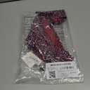 Amazon Essentials Women's Side Tab Bikini Swimsuit Bottom (Large, Brick Red Leopard)