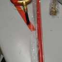 Frieren Cosplay Staff, 58" Red & Gold Magic Wand Prop, Assembleable PVC & Foam Cosplay Staff for Halloween, Costume Accessories & Collectors