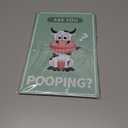 3 x Vintage Highland Cow Bathroom Sign, Are You Pooping Funny Tin Sign for Bathroom Toilet Wall Art Decor (8 X 12 Inch)