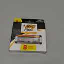 BIC Flex 5 Refillable Razors for Men, Long-Lasting 5 Blade Razors Refills for a Smooth and Comfortable Shave, 7 Razor Cartridges