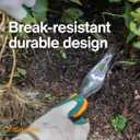 Fiskars Ergo Weeder Tool for Weeding, Heavy Duty Gardening Hand Tool with Ergonomic Handle and Hanging Hole for Storage, Remove Weeds and Roots like Dandelions and Thistles