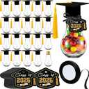 36Set Class of 2026 Graduation Plastic Light Bulb Jars for Party Supplies
