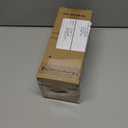 Kevin Textile Soft Plush 12x24 Inch Lumbar Pillow Cover 1 Pack, Luxury Fluffy Faux Fur Striped Flannel Rectangle Cushion Case for Couch Sofa Chair Bed Home Decor, Golden Yellow