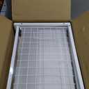 REALINN Under Sink Organizer, Pull Out Cabinet Organizer 2 Tier Slide Out Sink Shelf Cabinet Storage Shelves, Under Sink Storage for Kitchen Bathroom Cabinet, White, 1 Pack