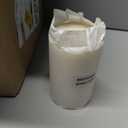 Simply Soson Ivory Pillar Candles - Set of 6, 2.5x4 Inch, Emergency & Tall, Unscented Wax Candles