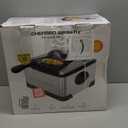 Chefman 4.5 Liter Deep Fryer w/Basket Strainer, XL Jumbo Size, Adjustable Temperature & Timer, Perfect for Fried Chicken, Shrimp, French Fries, Chips & More, Removable Oil-Container, Stainless Steel