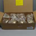 8 Pcs Large Silver Mercury Glass Christmas Ball Ornaments Set, Assorted 3.15''-5'' Hanging Baubles for Christmas Tree, Vintage Decorations for Winter Holiday Xmas Tree Decor