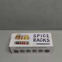 Magnetic Spice Rack For Refrigerator Magnetic Fridge Shelf For Kitchen Spice Organizer Magnetic Shelf For Fridge Space Saving Black 4 Pack