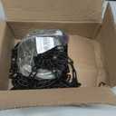 1/8'' x 50Ft Black Chain for Hanging, Heavy Duty Black Chain Links, Metal Decorative Chain for Light Fixture, Chandelier, Lamp, Clothes, Pet
