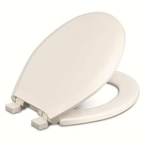 Centoco Round Toilet Seat, Slow-Close, 3700SC-416, USA, Biscuit