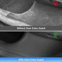Door Entry Guard for Tesla Model Y Juniper 2026, 1 Piece Full-Length Threshold Protector, Seamless No Gap Design, Scratch-Resistant Anti-Kick Sill Guard, Waterproof TPE 2PCS Set