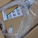 Shoe Box 12 Pack,13.2 x 8.3 x 5.1in Waterproof Storage Boxes, Socks, Stationery, Toys, Underwear,Heavy Duty,Stack-able Cardboard Boxes,with Marking Labels,Transparent Window