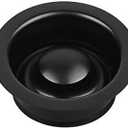 HausinLuck Garbage Disposal Flange, Black Garbage Disposal Drain Garbage Disposal Sink Flange and Stopper, Garbage Disposal Flange Plug For 3-1/2 Inch Drain Hole, Sink Flange and Stopper