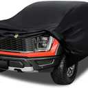 Truck Cover Waterproof All Weather, 6 Layers Pickup Cover Fit for Ford F150, Chevrolet Silverado, Gmc Sierra, Ram 1500 See Size Chart (T3 Fit Truck Length Up to 240 inch) (Black)