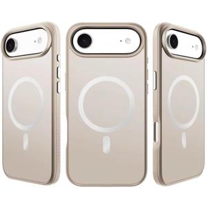 Magnetic Case for iPhone 17 AIR  Slim, Shockproof, Matte Finish, Drop Protection - Desert Gold