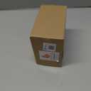 Urbanstrive Slate Drink Coasters with Holder, Set of 8, Round Slate Stone Coasters for Drinks Bar Home, 4 Inch, Black