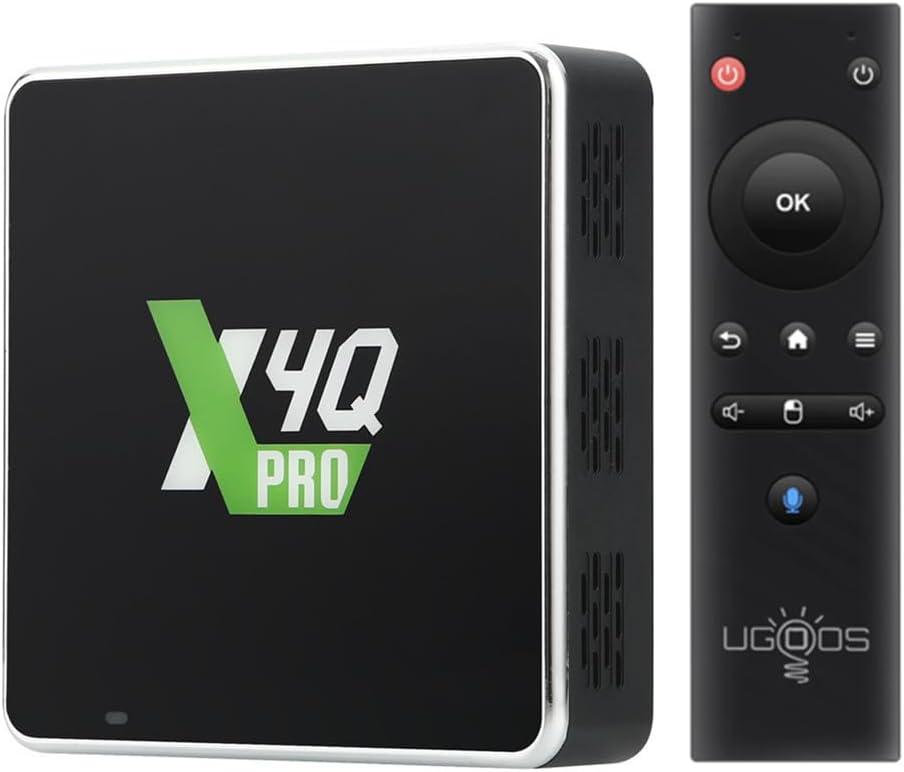 X4Q Pro Android 11 Amlogic S905X4 TV Box 4GB RAM 32GB ROM 2.4G/ 5G Dual WiFi BT5.1 USB 3.0 Ethernet 1000M Supports AV1 4K HDR Box