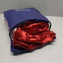 DECOLURE Satin Bed Sheets - 4 Piece Luxury Silky King Size Bedding Set - Softer Than Silk, Wrinkle-Free with 15 Deep Pocket Fitted Sheet, Perfect for Hair & Skin, Gifts for Women (Red)