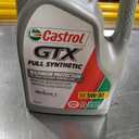 Castrol GTX Full Synthetic 5W-30 Motor Oil, 5 Quarts