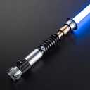Lightsaber,Metal Dueling Light Saber,Smooth Gesture Swing,USB Rechargeable Lightsabers with 18 Set Sound Effects with 19 Colors Change,Light Saber Sword ToyOBI-Wan