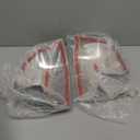 AUCERAMIC Chrome Plated Full Mirror Covers Compatible with 2015-2020 Ford F150 Pickup 2-Door 4-Door Side View Mirror Back Cover Cap