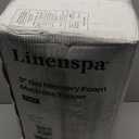 LINENSPA Memory Foam Mattress Topper - 3 Inch Gel Infused Memory Foam - Plush Feel - Cooling and Pressure Relieving - CertiPUR Certified - Dorm Room Essentials - Full Size