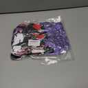 IBQ Kids Zombie Cheerleader Costume Girls Scary Halloween Costumes for Zombie Fearleader Costume (150 (11-12 Years), Purple)