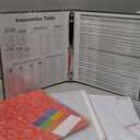 Recipe Binder 8.5x11 3 Ring, Recipe Book to Write in Your own Recipes, Full Page Recipe Binder with Plastic Sleeves, Blank Recipe Cards and Dividers (Dark Green)