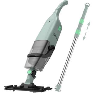 Handheld Pool Vacuum Portable Pool Cleaner with Upgraded Powerful Suction Perfect for Above Ground Pools, spas,hot tubs and Small inground Swimming Pools for Cleaning Small Debris, Mint Green